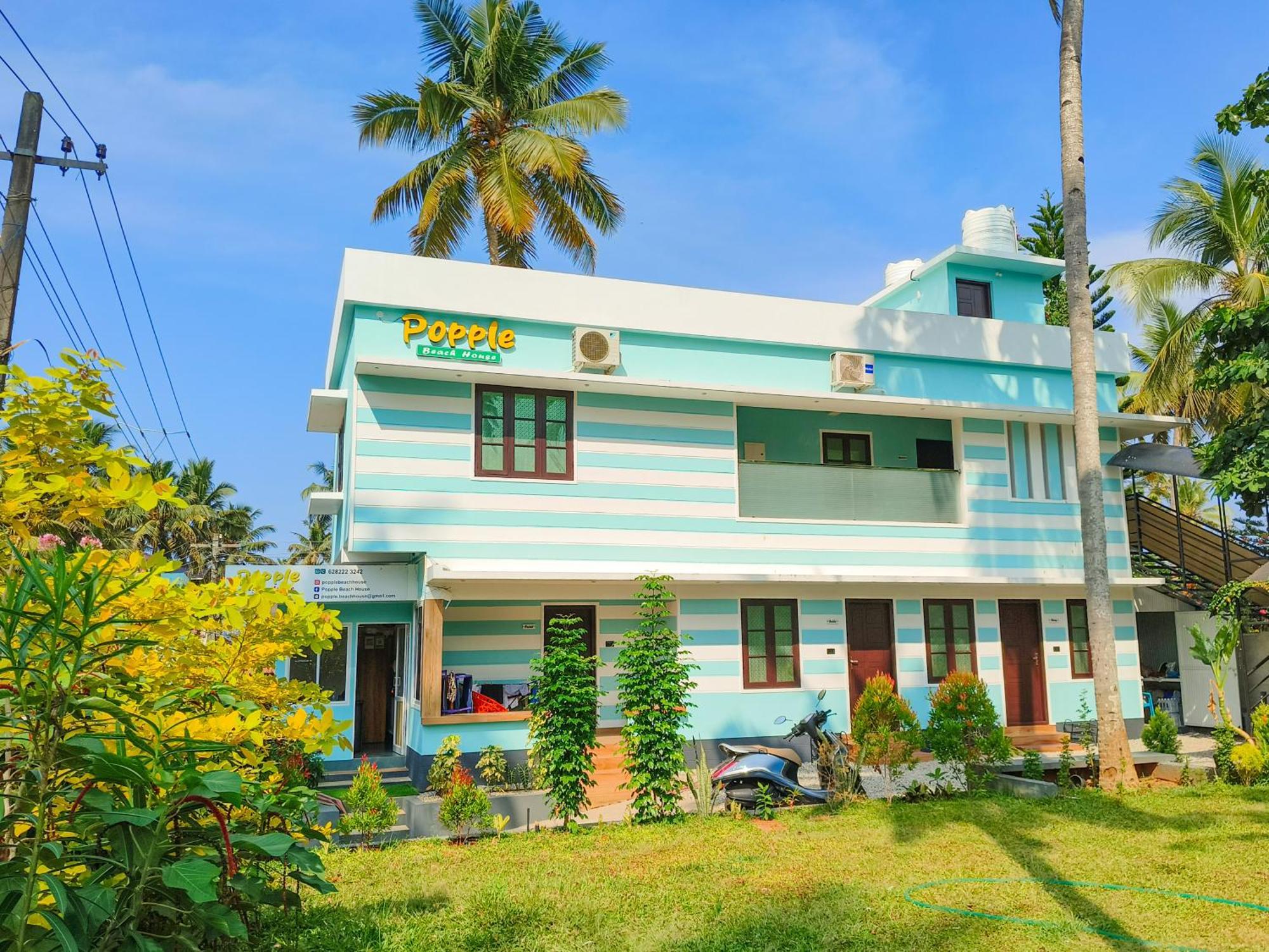 Popple Beach House Varkala Kültér fotó